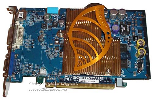 GigaByte GeForce 6600GT SILENT-PIPE 128 